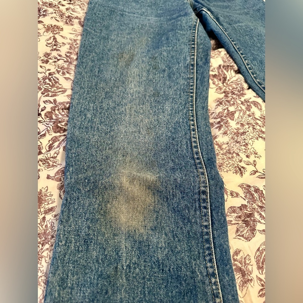 Classic Vintage Lee Blue Denim Jeans - Picture 9 of 13